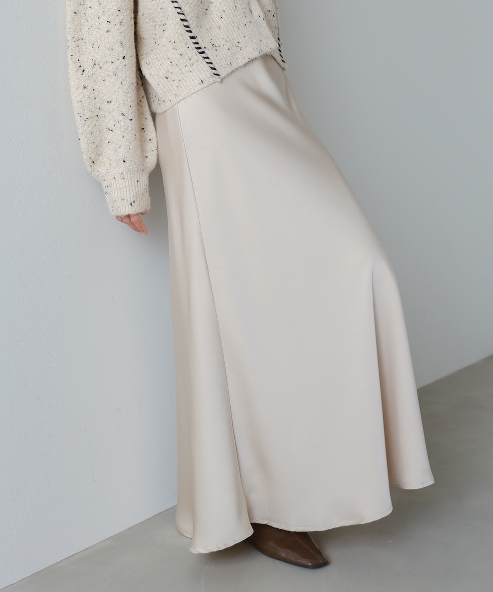 【選べるS・M・Lサイズ展開】サテンナロースカート