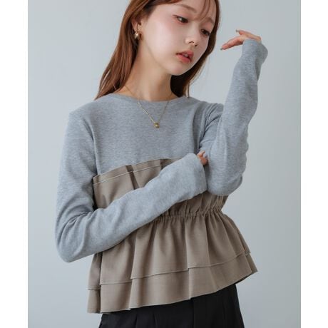 [^:7533412]BabPOINTrX`Fd˒Ă悤ȃC[hfUCڂ䂭TBgbvX̉ɂՂƕʑfނ̐n炢AӂƂo[XJ[ĝ悤ȃVGbg`܂BꖇŃR[f؂₩ȂAT̒₷˔AfC[Ɏ₷ACełBFABRIC{̂͏_炩Ȃ݂̗ǂJbg\[fށBɂ͑@ׂő݊̂郌[XgpAӂƂnoĂ܂BCOORDINATEfjƍ킹āA[XɂlJWAX^C߂łBWPbgHDĐ[XƌƁAÂT؂₩ȈۂɂȂ܂BTeXJ[gƍ킹ĂNVJȈۂɂȂďiȕ͋CɂȂ܂BcccccccFȂnFȂcccccccîCɓo^ o^ƁAĂē׎ɒʒm󂯎邱Ƃł܂B  قɂȓT邩܂ uĥCɓo^ ViēׂȂǂ̏󂯎邱Ƃł܂̂ŁA񂲓o^BabInstagramAJEgybab.showroomzōŐV`FbNIBeɂAۂ̃J[ƈقȂꍇ܂B܂AgтX}[gtHAp\RȂǂ̉ʏƎł͑FقȂČꍇ܂B܂B摜̏i̓Tv̂߁Aۂ̏iƎ኱dlقȂꍇ܂BZFíAߓxȖCGꂽԂł̖CɂAFEFڂ鋰ꂪ܂B̏íAfނ̓A̍ۂɑ̏k݂鋰ꂪ܂B͌`𐮂Ă犱ĂB̑舵Ɋւ܂ẮAiɕt̃AeV^OB