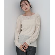 前後2WAYシアーベロアトップス