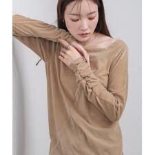 バブ(Bab)の前後2WAYシアーベロアトップス