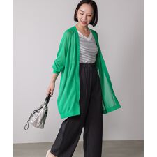 ブージュルード(Bou Jeloud)のＺＩＰロングカーディガン