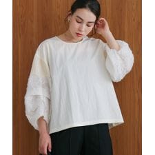 袖ボリュームブラウス