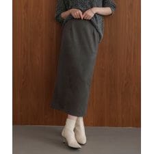 ブージュルード(Bou Jeloud)のストレッチスエードタイトスカート