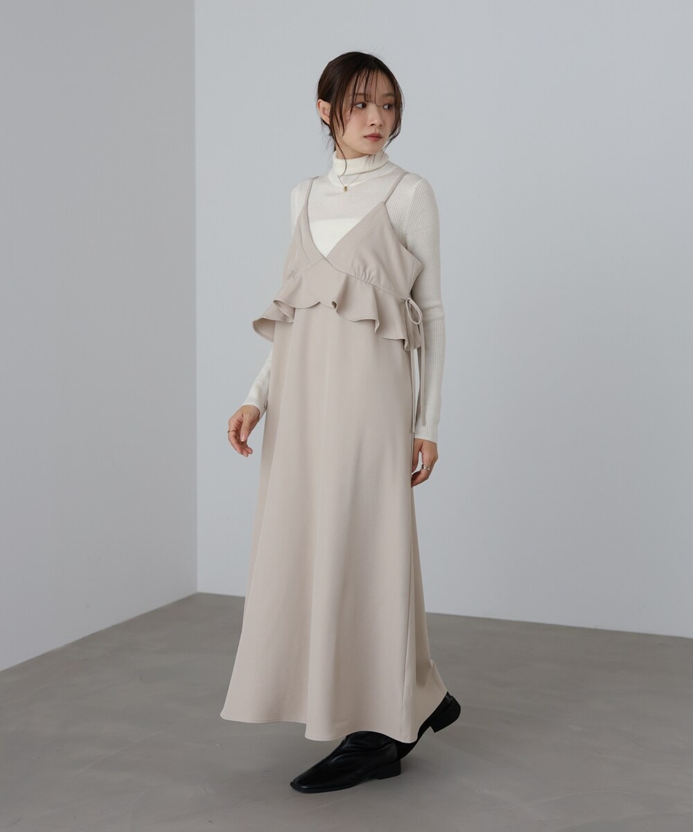 新色登場！》2WAYロゴスウェットフレアワンピース | バブ(Bab