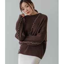 バブ(Bab)の【セットアップ対応】ランダムメロウニットトップス