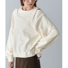バブ(Bab)のレイヤードライクパイピングスウェットトップス