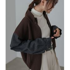 バブ(Bab)のデニムコンビジャケット