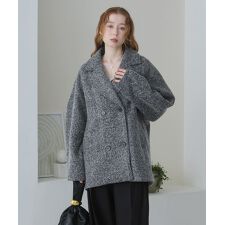 バブ(Bab)のスリーブデザインハーフ丈コート