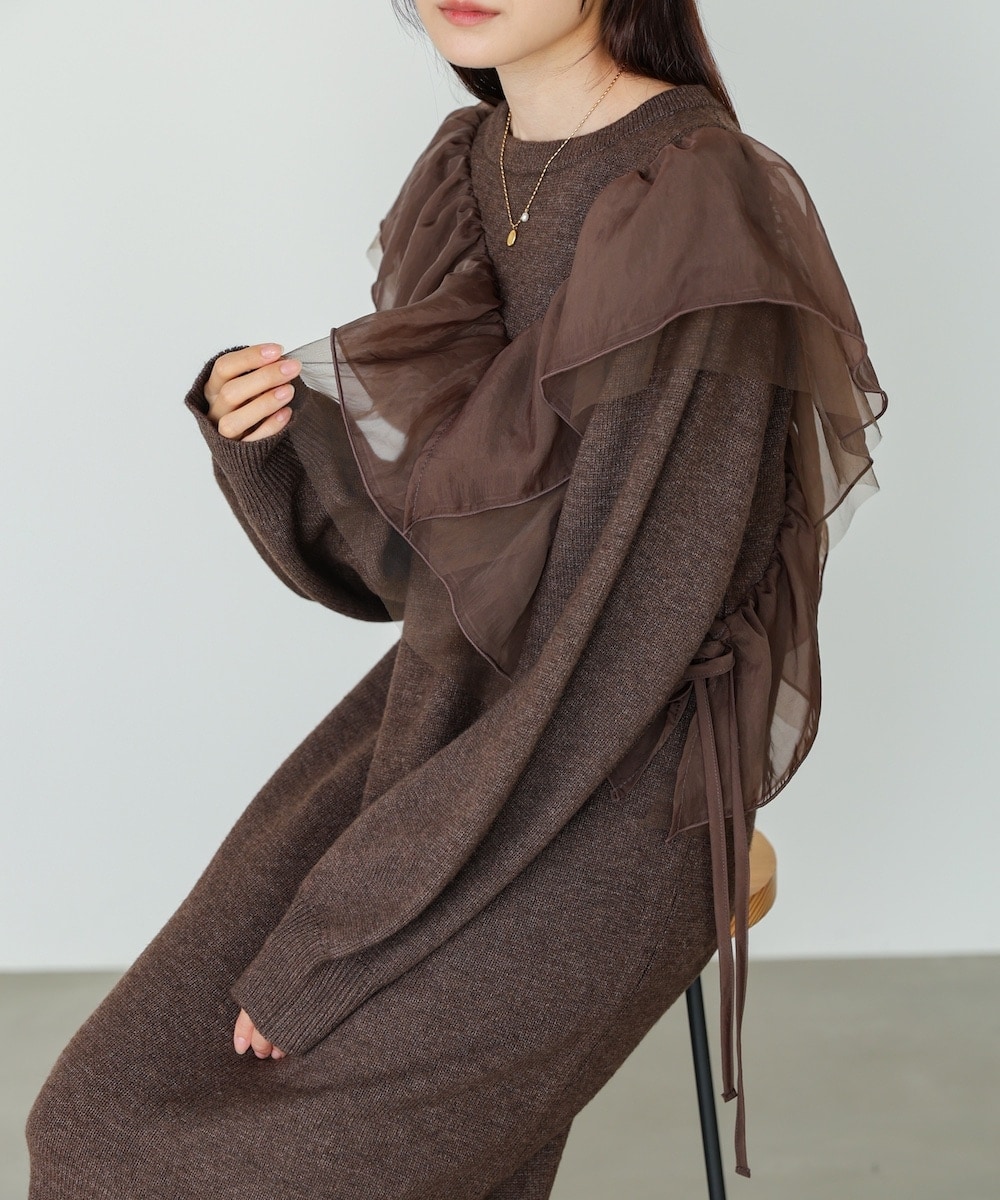 新色登場！》2WAYロゴスウェットフレアワンピース | バブ(Bab