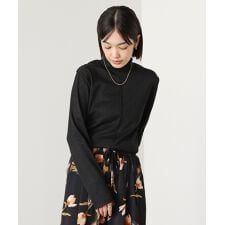 ブージュルード(Bou Jeloud)のラメカットソーハイネックインナー