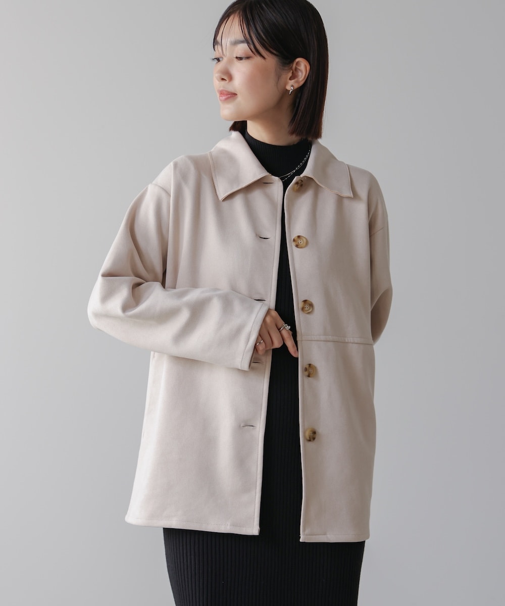 WEB限定】グラデーション ファー ジップ ベスト | シップス(SHIPS