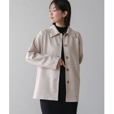 ブージュルード(Bou Jeloud)のビックポケットスエードジャケット