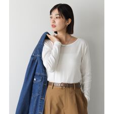 ブージュルード(Bou Jeloud)のＨＩＧＨ－ＨＥＡＴクルーネックインナー