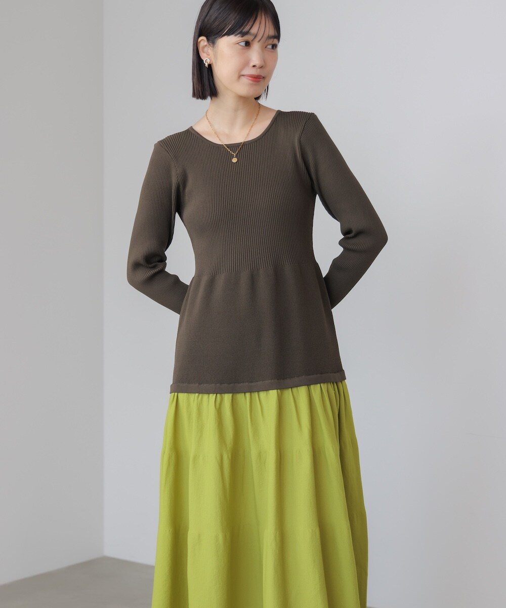 追加》シアーヨーク切替ワンピース | スピック＆スパン(Spick and Span