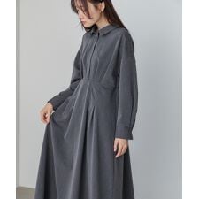 【選べるサイズ展開】2WAYウエストタックシャツワンピース
