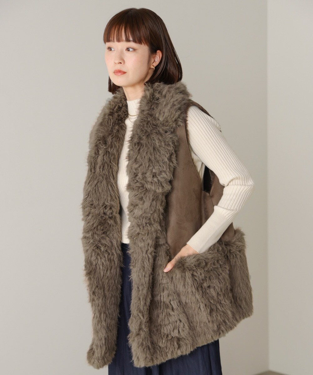 フェイクファーフーディジレ | アルアバイル(allureville) | マルイ