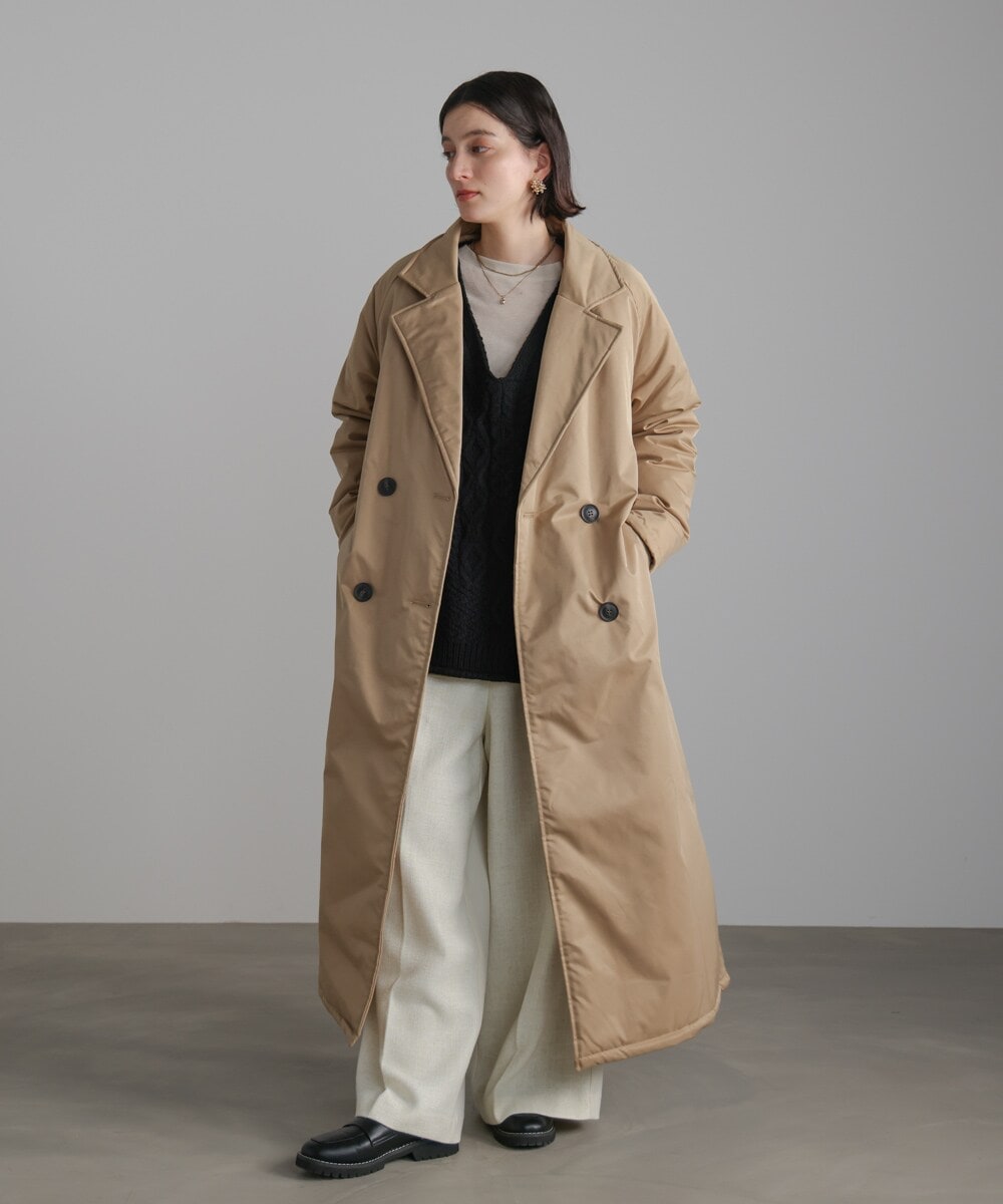 ナイロンオーバーサイズトレンチコート | ブージュルード(Bou Jeloud