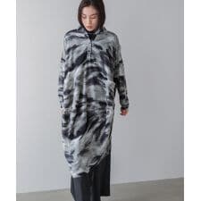 ブージュルード(Bou Jeloud)のまだら柄ドレープワンピース