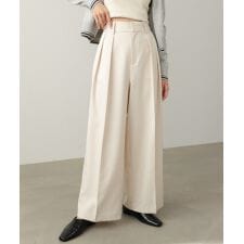 【選べるサイズ展開】ツータックワイドパンツ