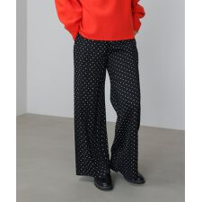 起毛プリーツパンツ