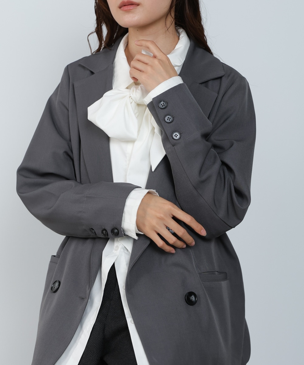 MM6 Maison Margiela フリル裾ジャケット ジャケット フリル 裾 MM6 Maison Margiela フリル裾ジャケット MM6