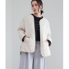 中綿キルティングアウター