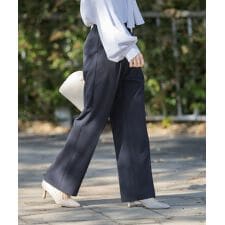 【はあちゅうコラボ／セレモニー】【38（M）・40（L）サイズ展開】ストレッチテーパードパンツ