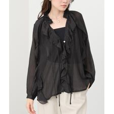 フリルブラウス