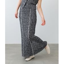 【セットアップ対応可能】【選べるサイズ展開】MIX編みラインニットスカート