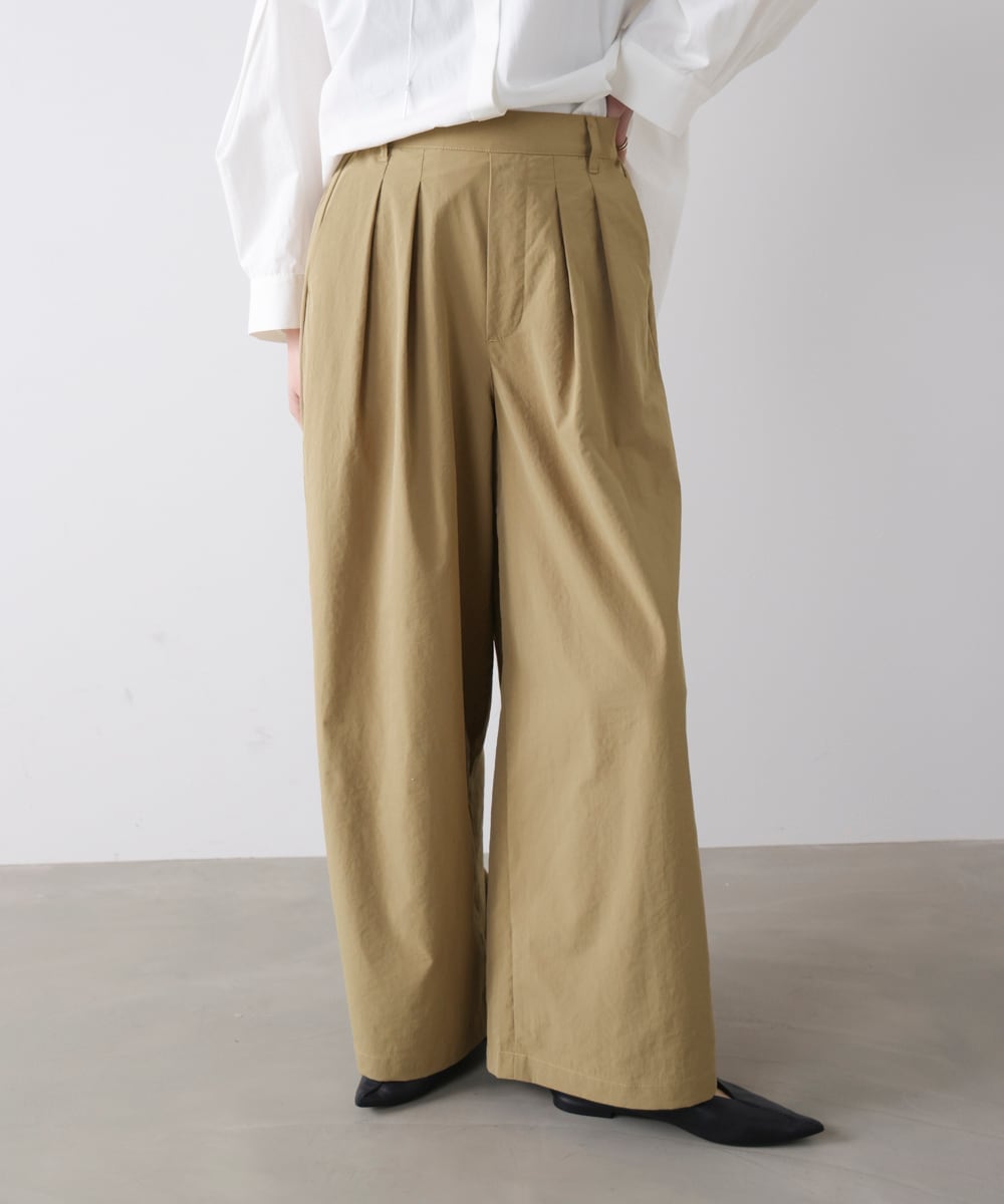 ストレッチテックチノワイドパンツ | ブージュルード(Bou Jeloud