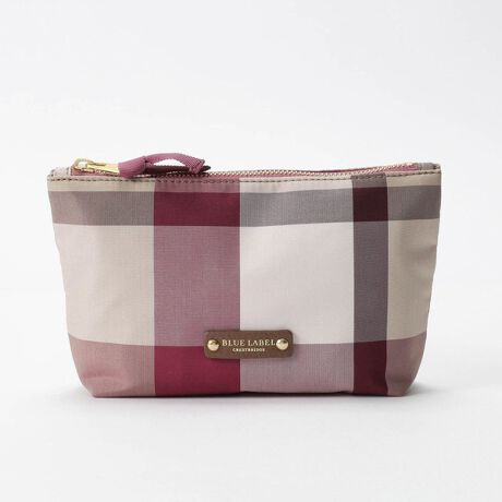 クレストブリッジチェックポーチ ブルーレーベル クレストブリッジ Blue Label Crestbridge ファッション通販 マルイウェブチャネル Cb004 244 74 01