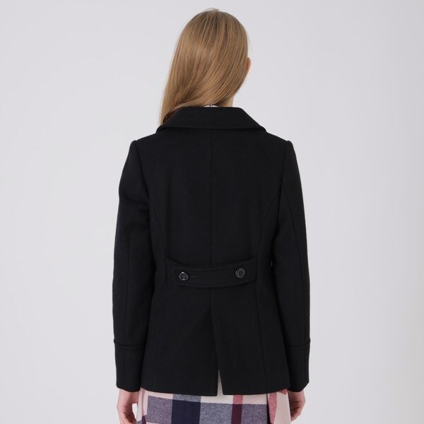 エアリーウールビーバーピーコート | ブルーレーベル・クレスト