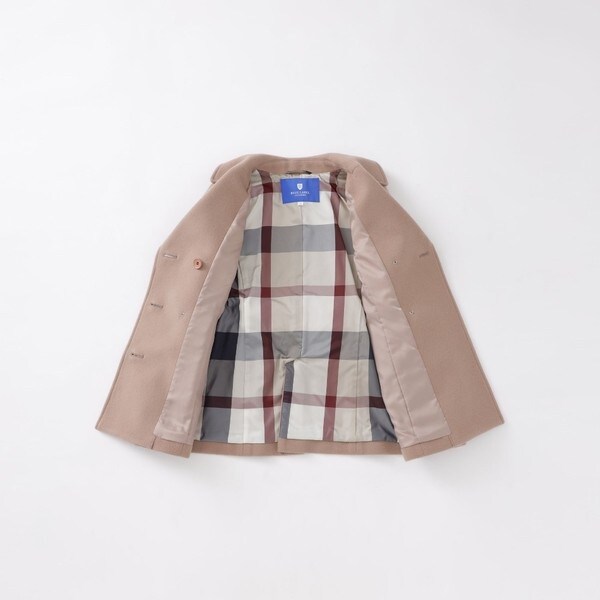 エアリーウールビーバーピーコート | ブルーレーベル・クレスト