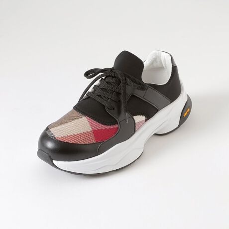 クレストブリッジチェックスニーカー | ブルーレーベル・クレスト  