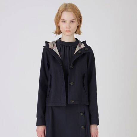 クレストブリッジチェックリバーシブルブルゾン | ブルーレーベル 