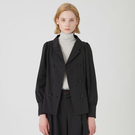 Blue Lab:EZUMi】ファンクショナルソフトタフタシャツジャケット 