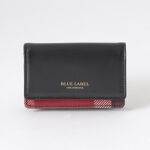 パーシャルクレストブリッジチェックカードケース | ブルーレーベル 