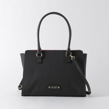パーシャルクレストブリッジチェックPVCトート | ブルーレーベル 
