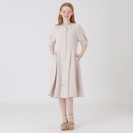 Blue Lab:EZUMi】ストレッチダブルクロスワンピース | ブルーレーベル  