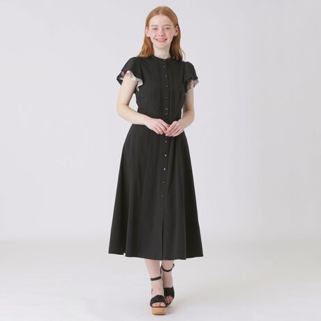 シルキータフタシャツドレス | ブルーレーベル・クレストブリッジ(BLUE 