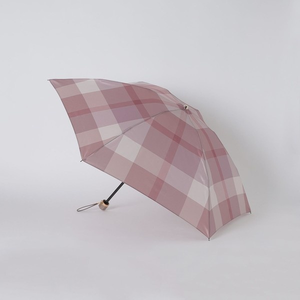 【新品 タグ付き】ブルーレーベルクレストブリッジ  チェック折り畳み傘
