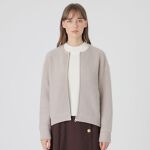 ウールブークレーニットブルゾン | ブルーレーベル・クレストブリッジ 