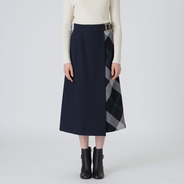 限定】ウールライクツイルガウチョパンツ | ブルーレーベル・クレスト