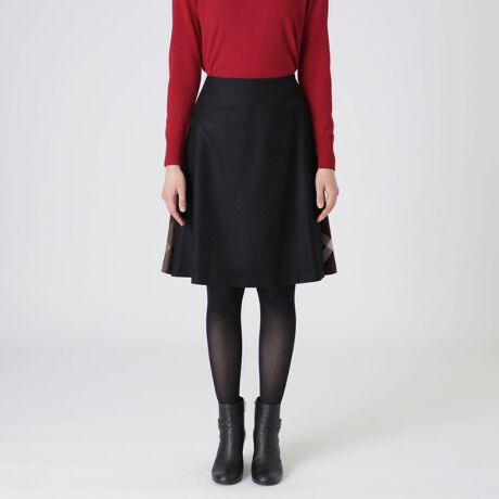 ボタニーサージフレアスカート | ブルーレーベル・クレストブリッジ  