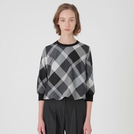 クレストブリッジチェックブラウスコンビニット （BLUE LABEL  