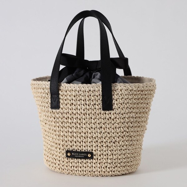 新品タグ付き☆ブルーレーベル クレストブリッジ ペーパーヤーン ミニトートバッグ 新品タグ付き☆ブルーレーベル クレストブリッジ ペーパーヤーン