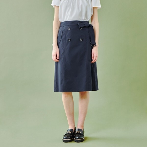 【タグ付き】ブルーレーベル クレストブリッジチェックエアリーツイルスカート BLUE LABEL CRESTBRIDGE（ブルーレーベルクレストブリッジ）の
