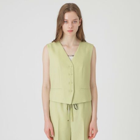 ブルーレーベルクレストブリッジポンチティアードトップス 