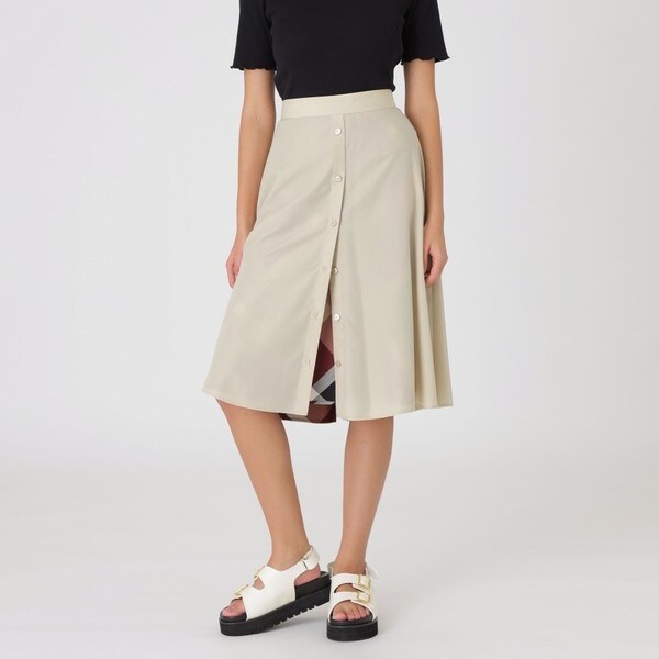 ブルーレーベル スパンローン×クレストブリッジチェック3WAYスカート 一部店舗限定】スパンローン×クレストブリッジチェック3WAY
