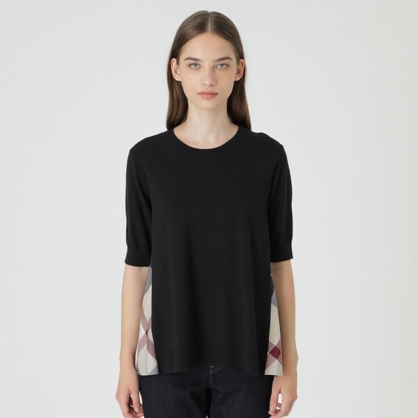 【新品】ブルーレーベル クレストブリッジ ハイツイストレーヨンストレッチニット ハイツイストレーヨンストレッチニット（55N14434＿＿